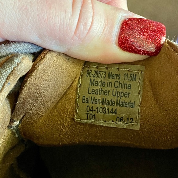 š„¾Menās Chaps leather lace up oxfords size 11.5 - Picture 6 of 9